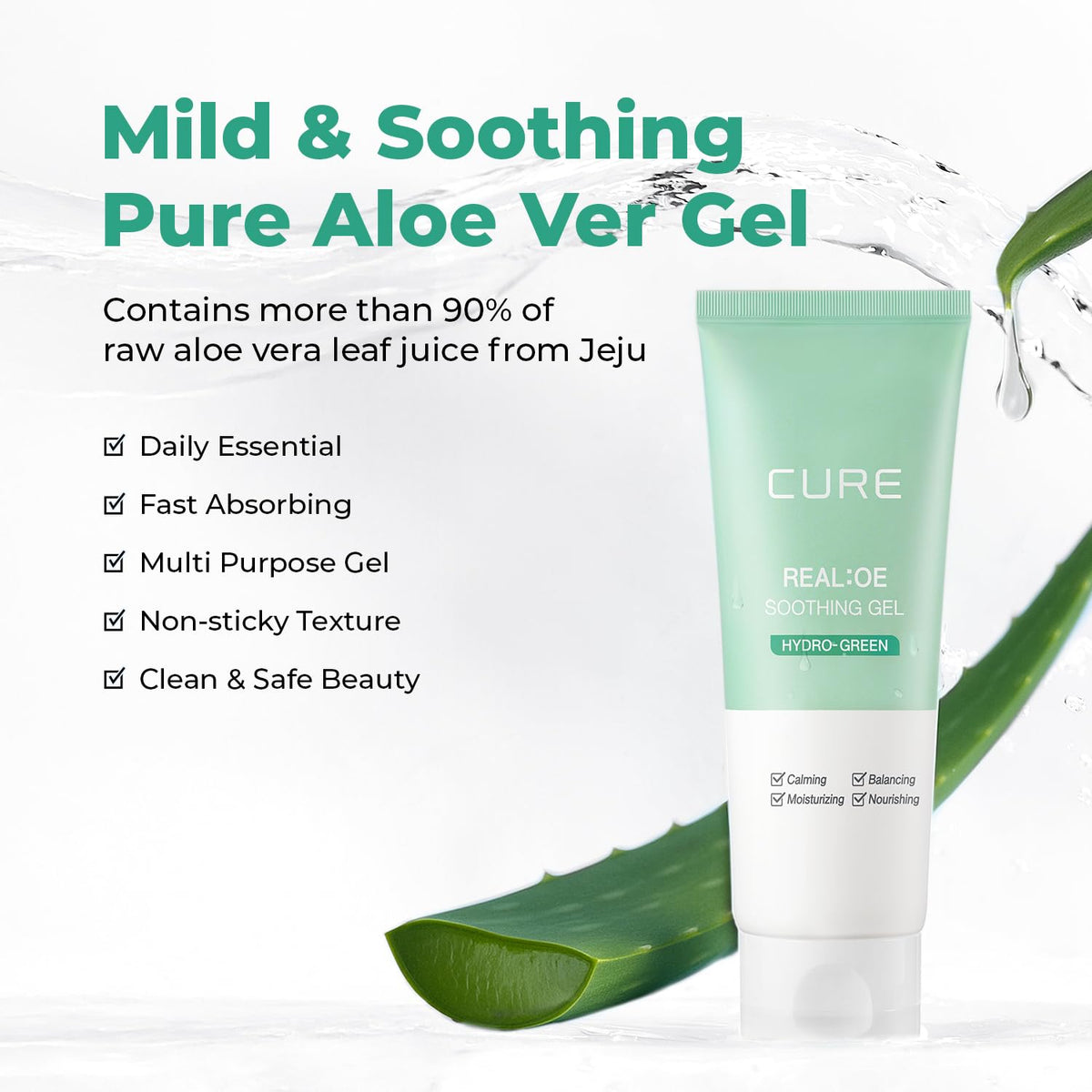 Cure Aloe Soothing Gel (150ml)