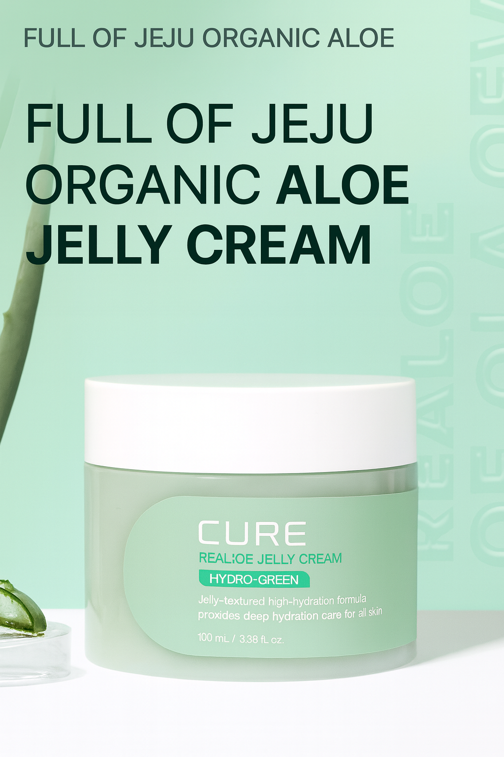 Cure Real Aloe Jelly Cream (100ml)