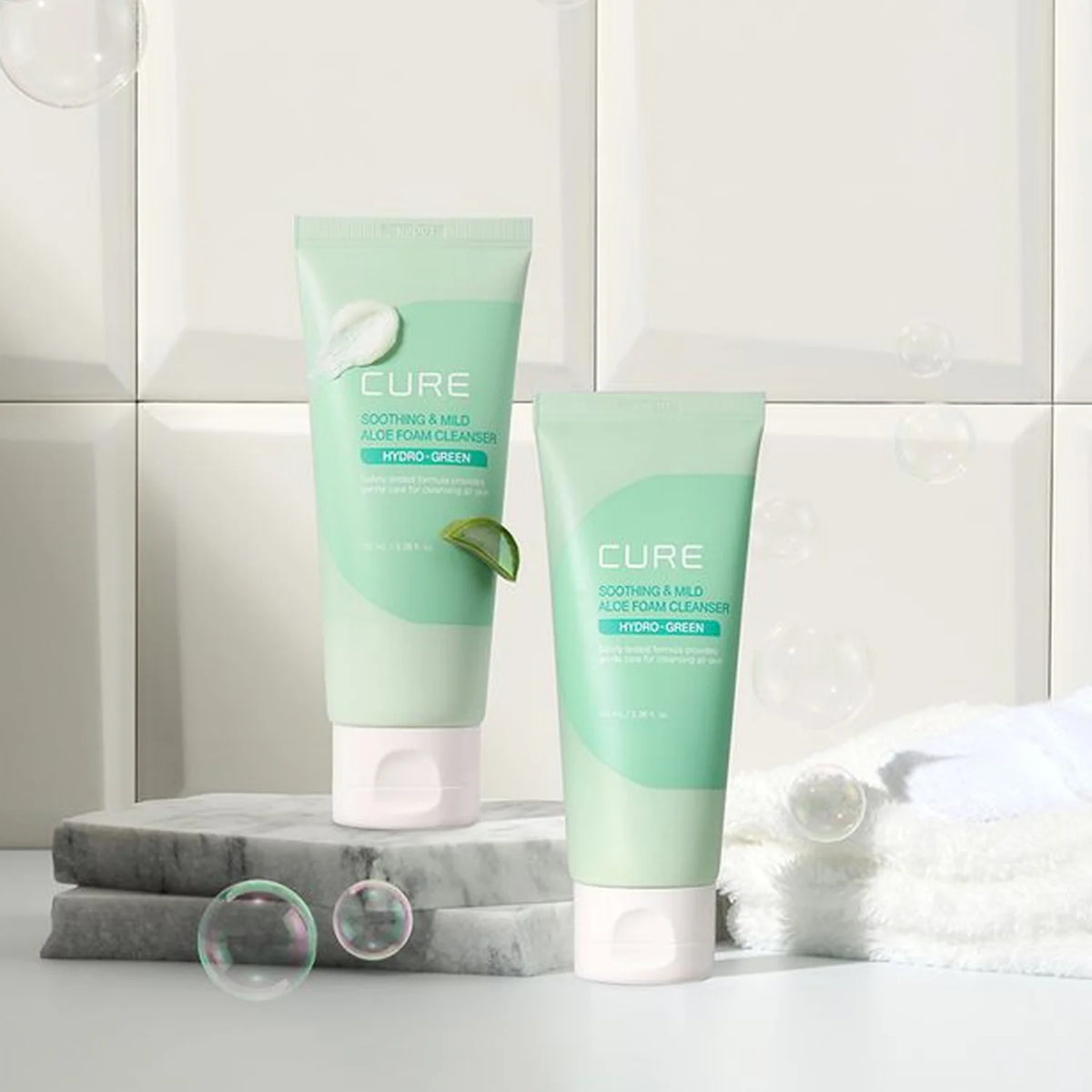 Cure Aloe Foam Cleanser (100ml)