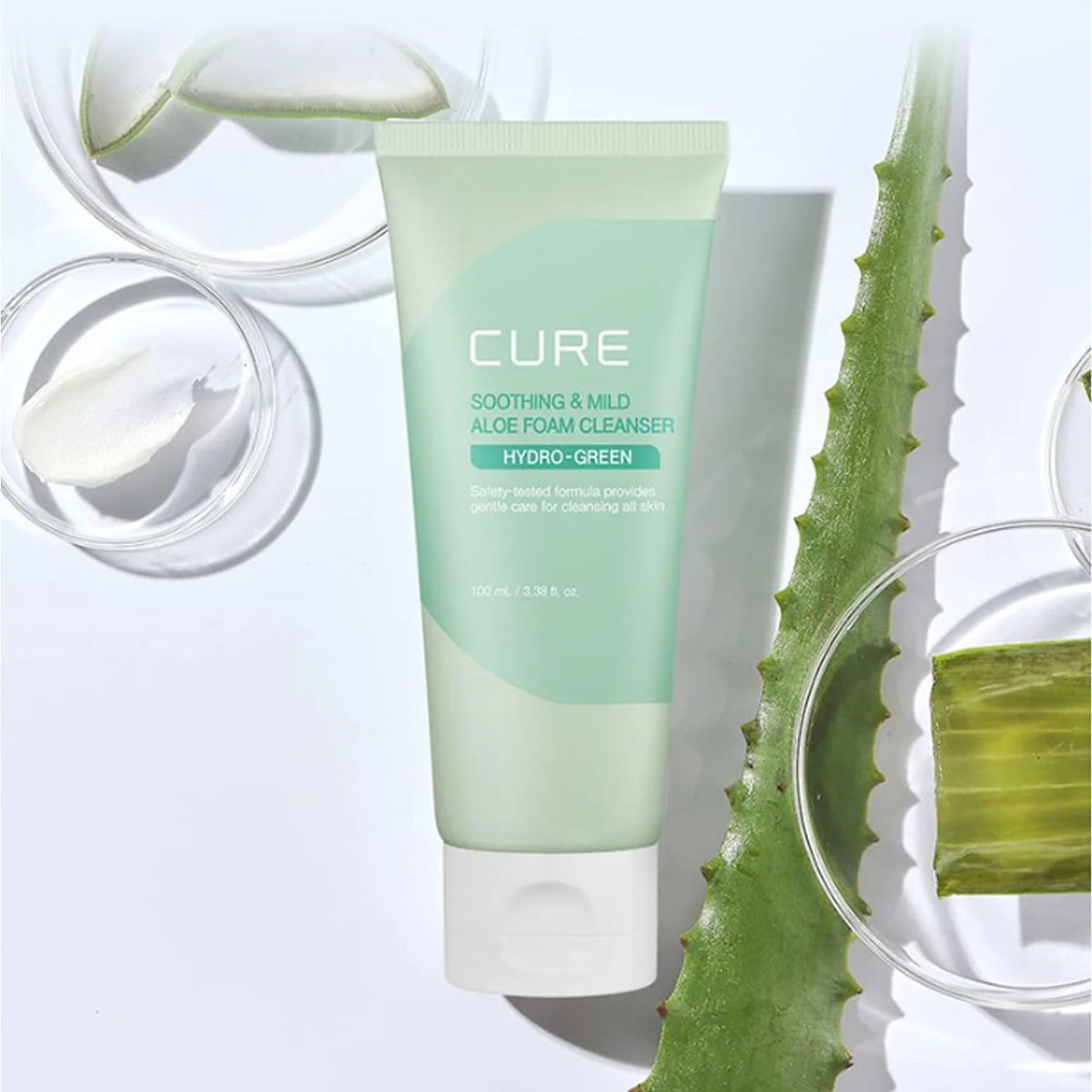 Cure Aloe Foam Cleanser (100ml)