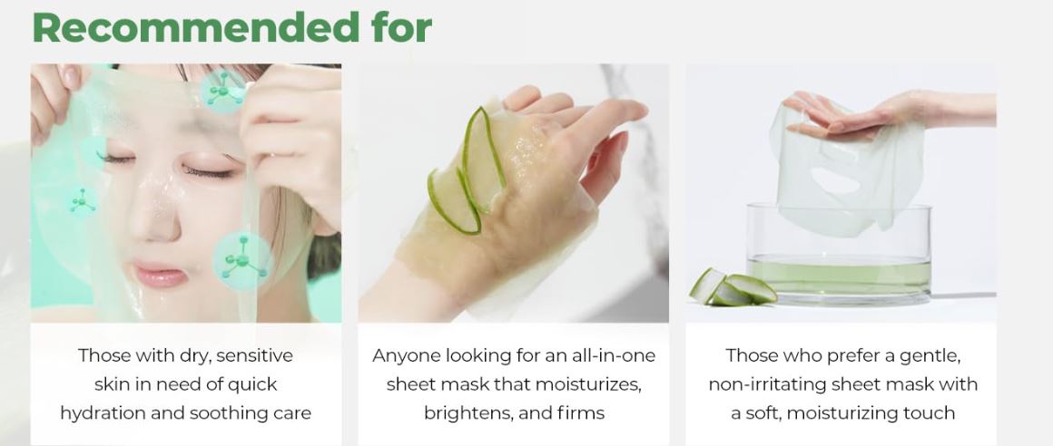 Cure Real:oe Phyto Green Ampoule Mask (30ml)